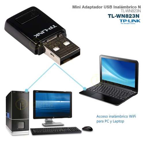 WIRELESS LAN TP-LINK USB WN823N