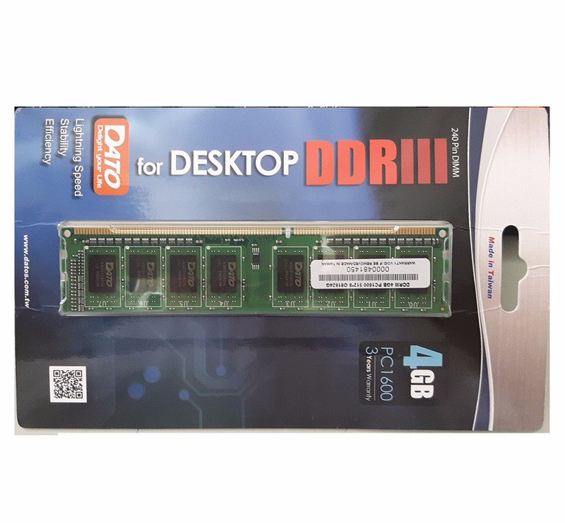 4GB DDR III 1600 DATO