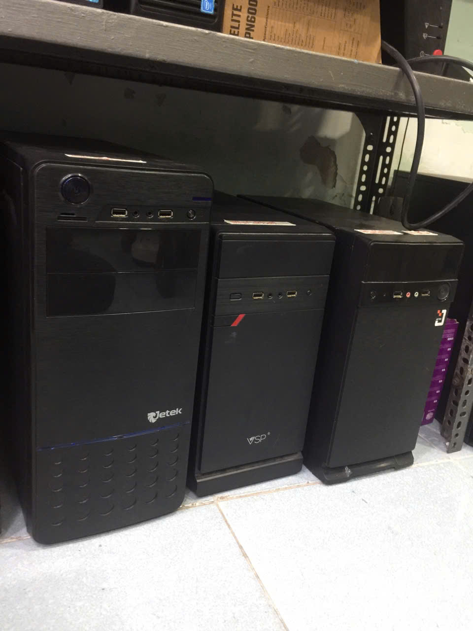 Case PC: CPU Intel I7-8700; H310; ram 8GB; SS240