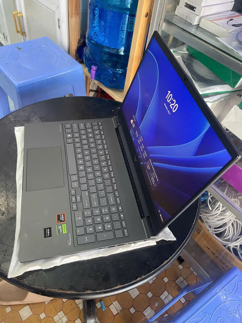 Laptop Gaming HP Victus 16-s1142AX AZ0C7PA (R7-8845HS | GeForce RTX™ 4060 8GB | 16GB | 512GB | 16.1' FHD 165Hz | Win 11)