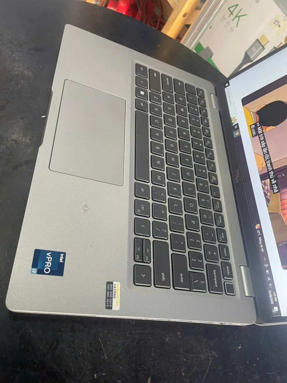Laptop Dell Latitude 5430 Core i7-1265U, RAM 8GB, SSD 256GB, 14.0 FHD Key led, Face ID